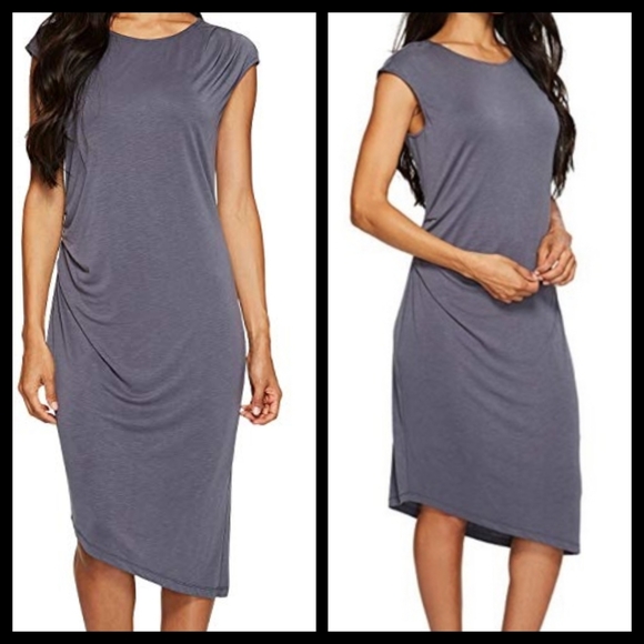 NIC+ZOE Dresses & Skirts - Nic+Zoe Gray Asymmetrical Dress  XL NWT